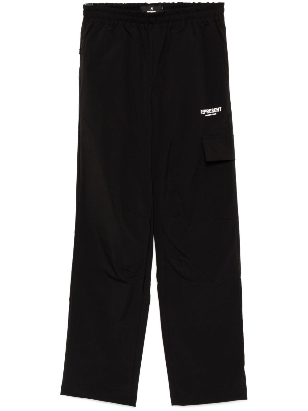 Logo print sweatpants - Black