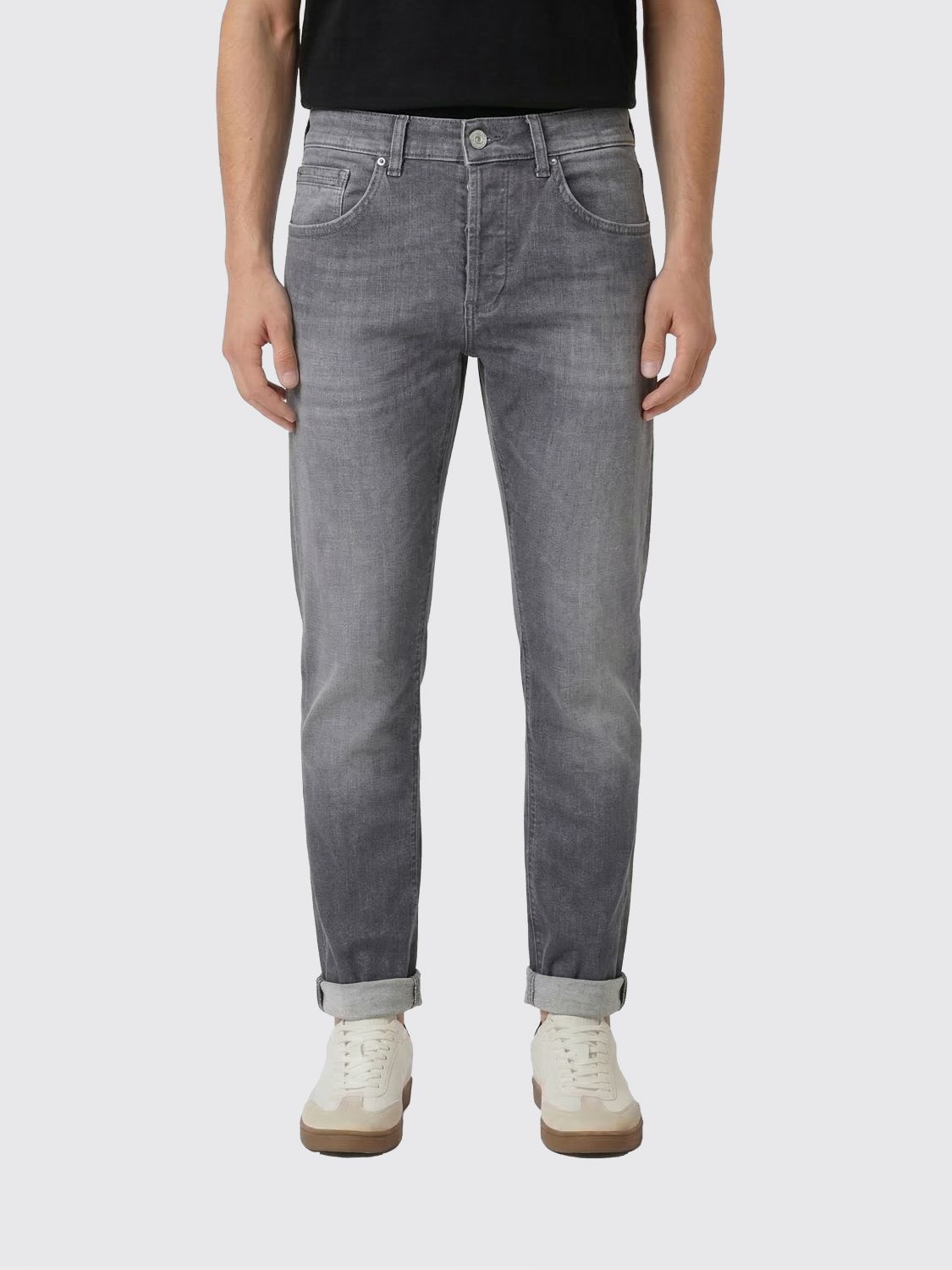 Jeans Men color Grey