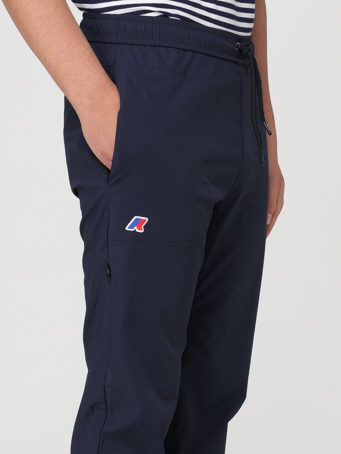 Pants Men color Blue