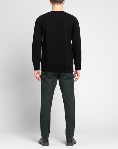 Man Sweater Black Size XL Merino Wool, Cashmere