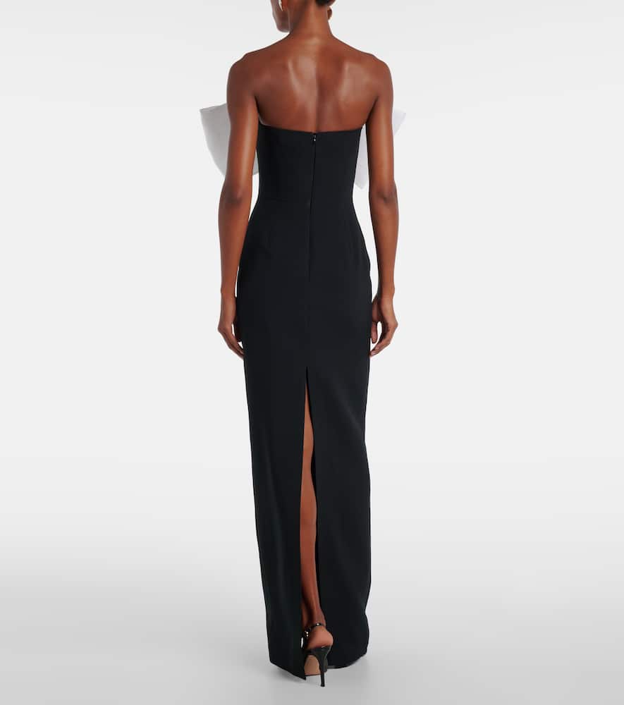 Bow-detail gown