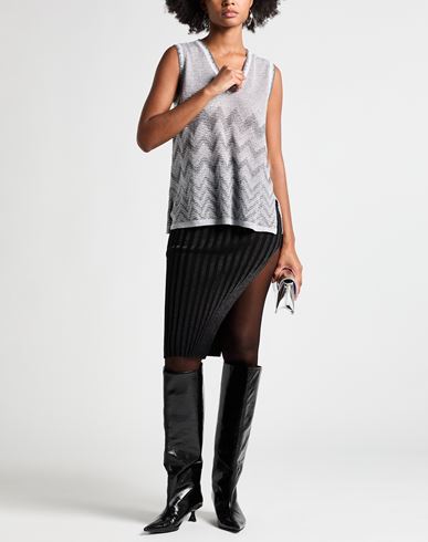 D. exterior Woman Sweater Grey Size S Viscose, Polyester