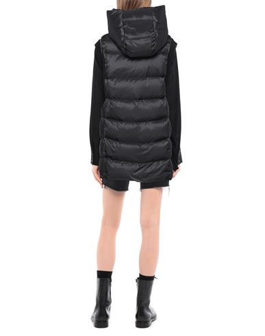 Woman Puffer Black Size 6 Polyester