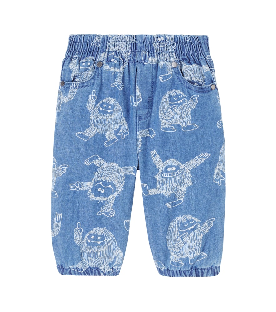 Baby printed jeans