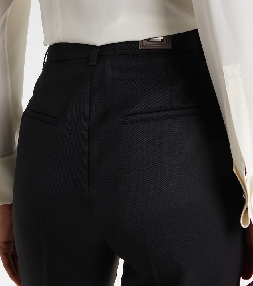 Cannes virgin wool straight pants