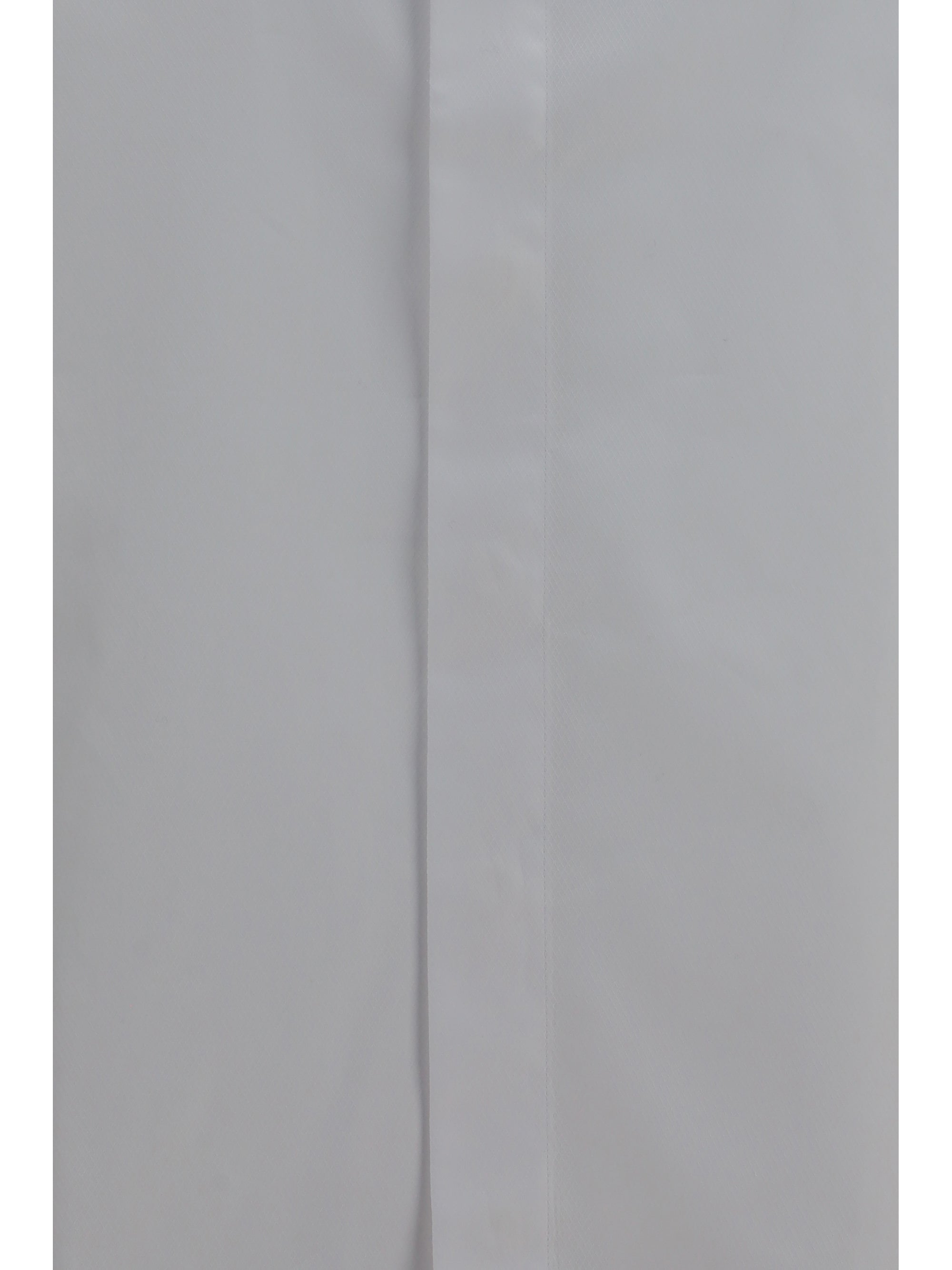 French Collar Cotton Shirt — White