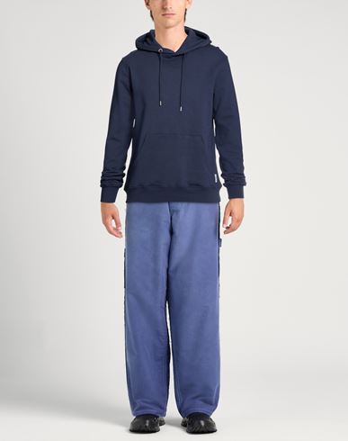 Man Sweatshirt Navy Size S Cotton
