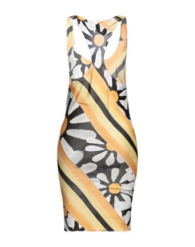 Woman Midi dress Ocher