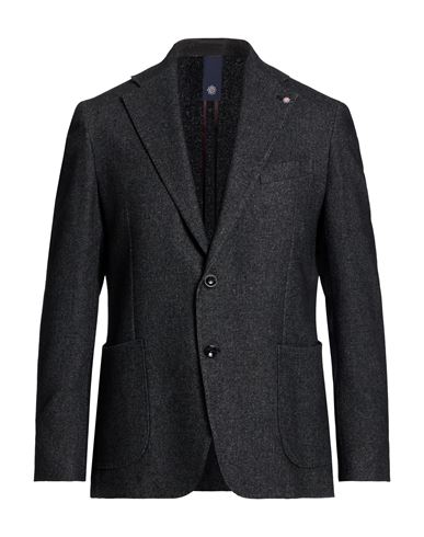 Man Blazer Charcoal Size 42 Wool, Polyester