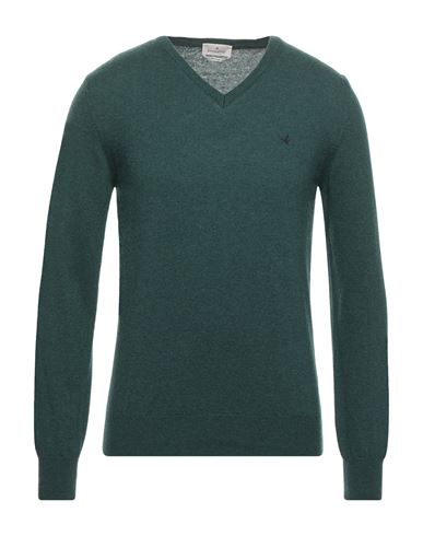 Man Sweater Deep jade