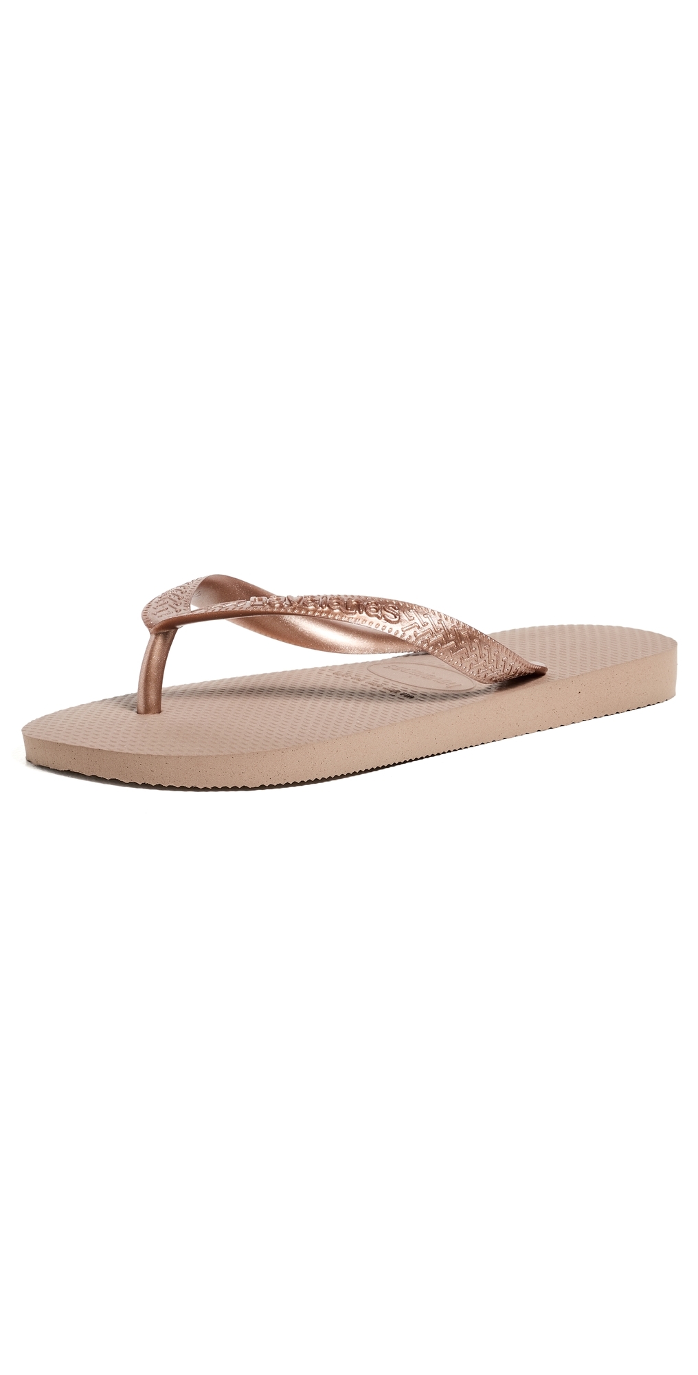 Top Tiras Sandals Rose Gold