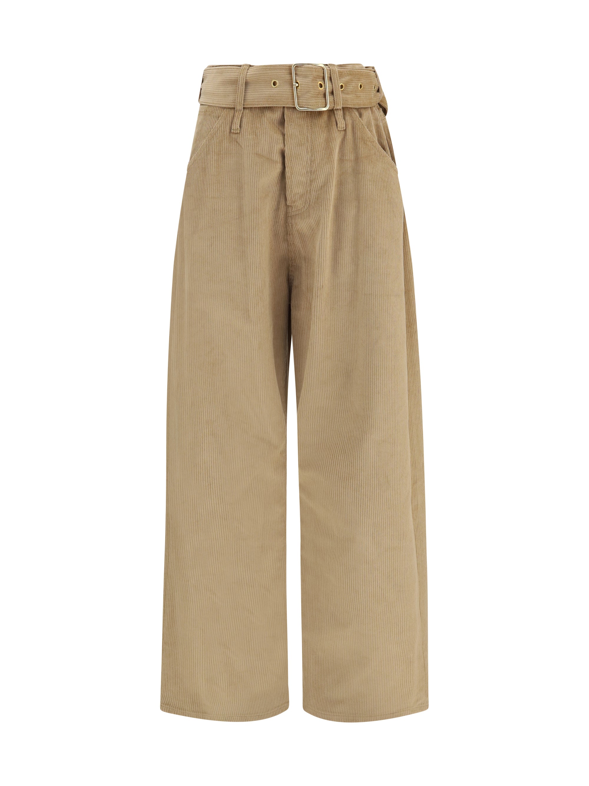 Korea Pier Trousers — Beige