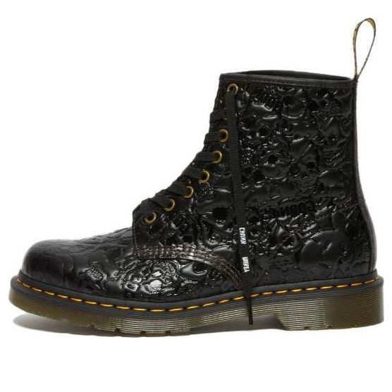 Dr.Martens x Warner Bros 1460 Goonies Emboss Leather Lace Up Boots 'Black'