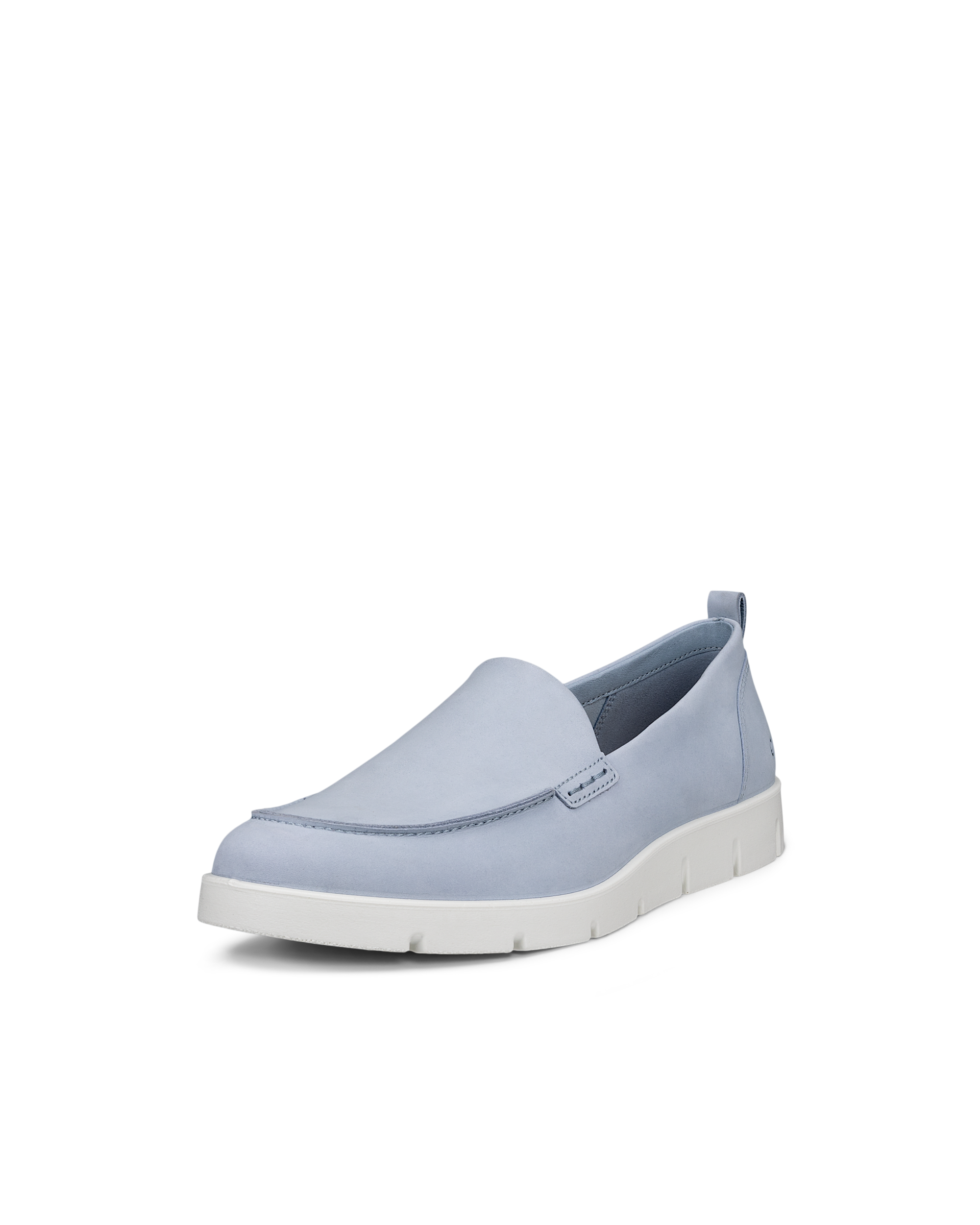 BELLA - Women's Nubuck Loafer - Blue - 36