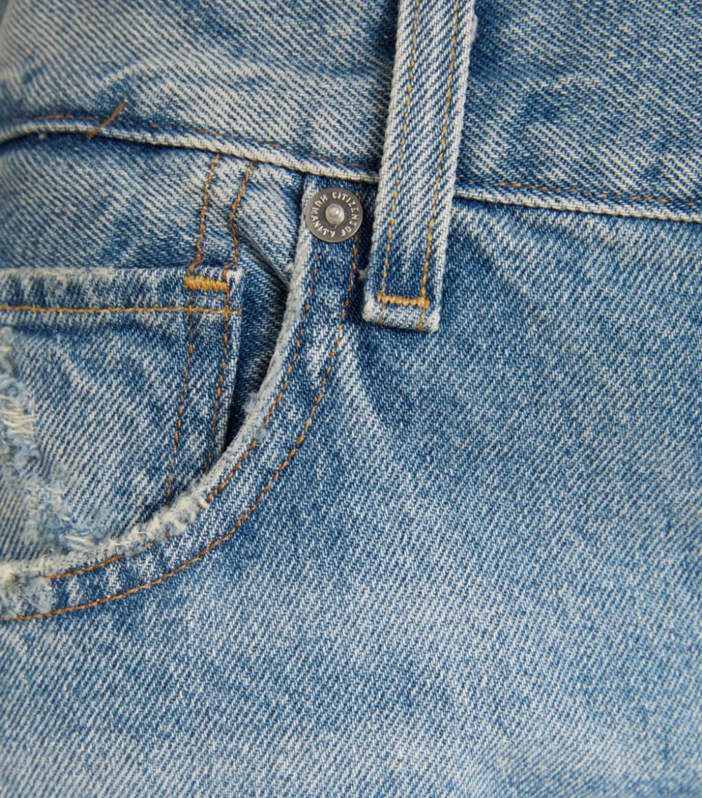 Cropped Emery High-Rise Straight Jeans