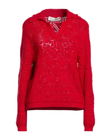 Woman Sweater Red Size ONESIZE Viscose, Polyester, Polyamide