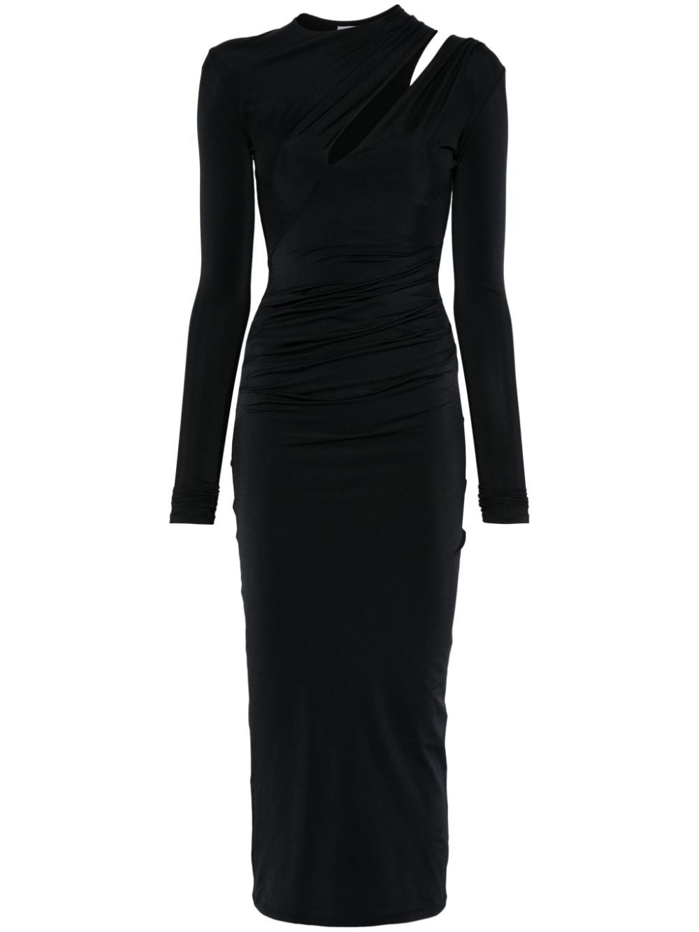 Velia midi dress - Black