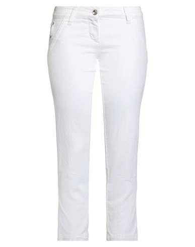 Jacob Cohёn Woman Jeans White Size 28 Cotton, Elastane
