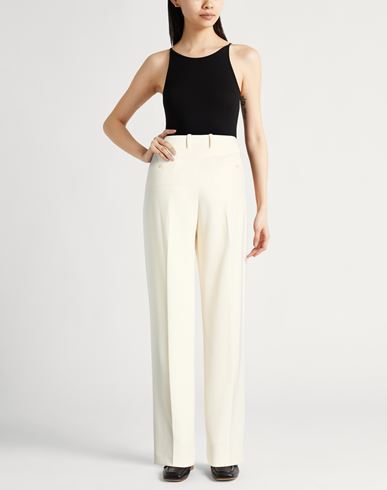 Woman Pants Ivory Size 4 Triacetate, Polyester