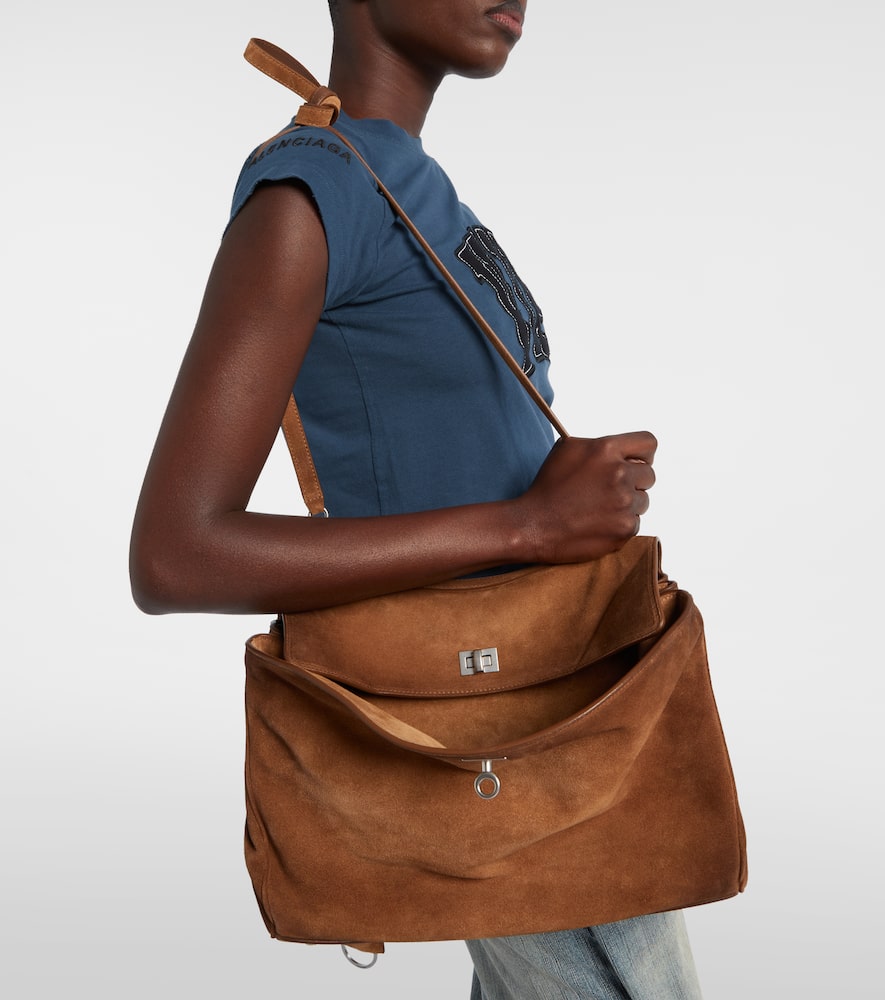 Rodeo Medium suede tote bag