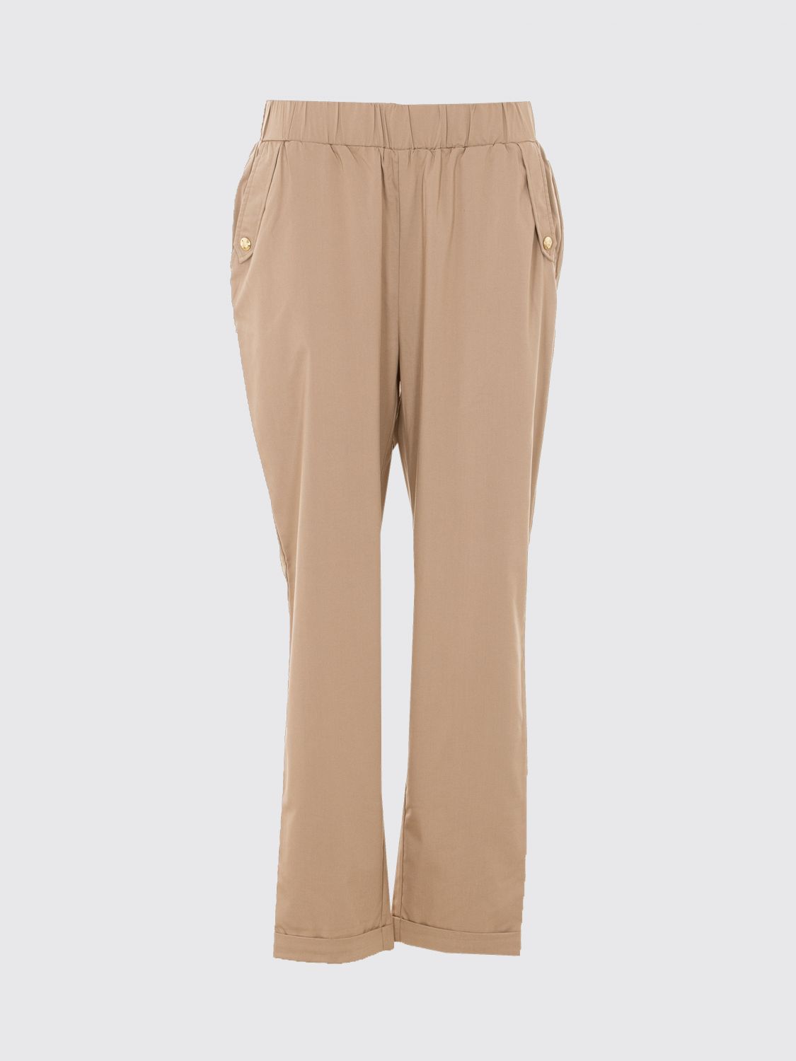 Pants Woman color Beige