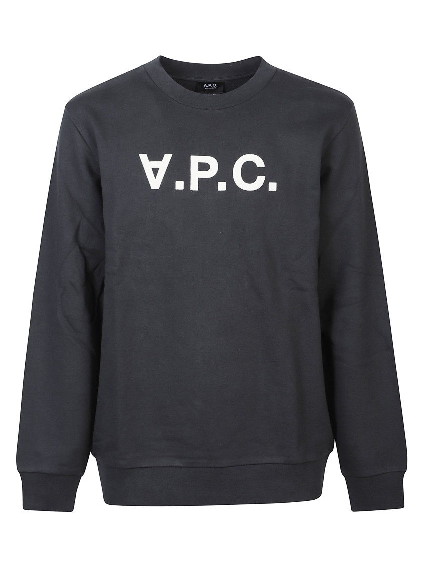 A.P.C. Slate Cotton Sweatshirt