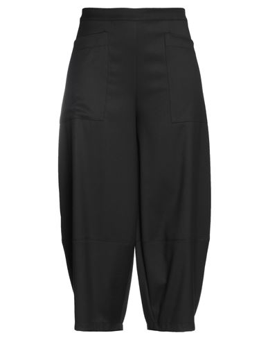 Pre't A Porte'r Woman Pants Black Size 2 Polyester, Viscose, Elastane