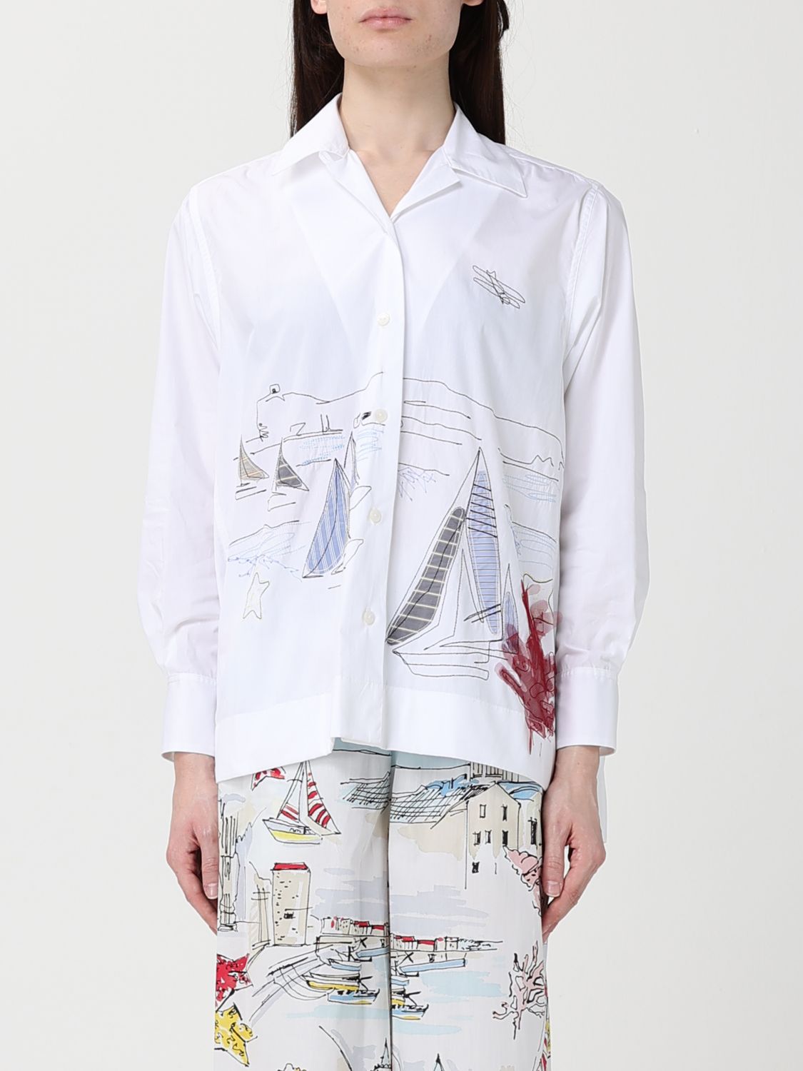 Shirt Woman color White