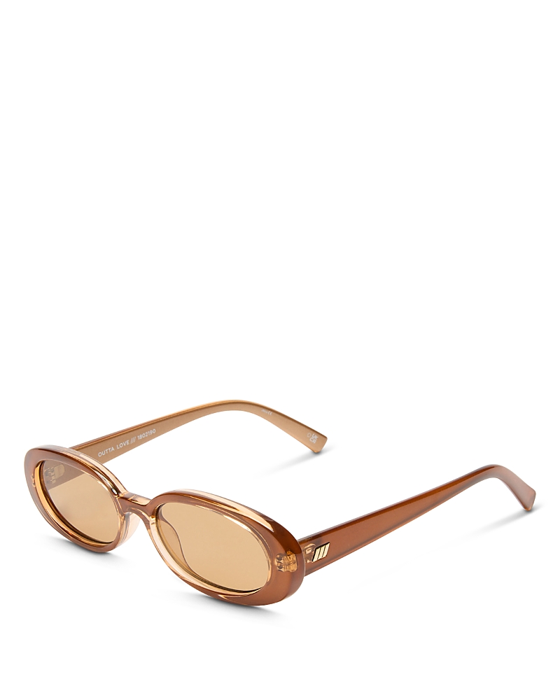 Outta Love Oval Sunglasses, 51mm
