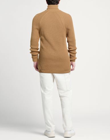 Bl.11 Block Eleven Man Turtleneck Beige Size XXL Acrylic