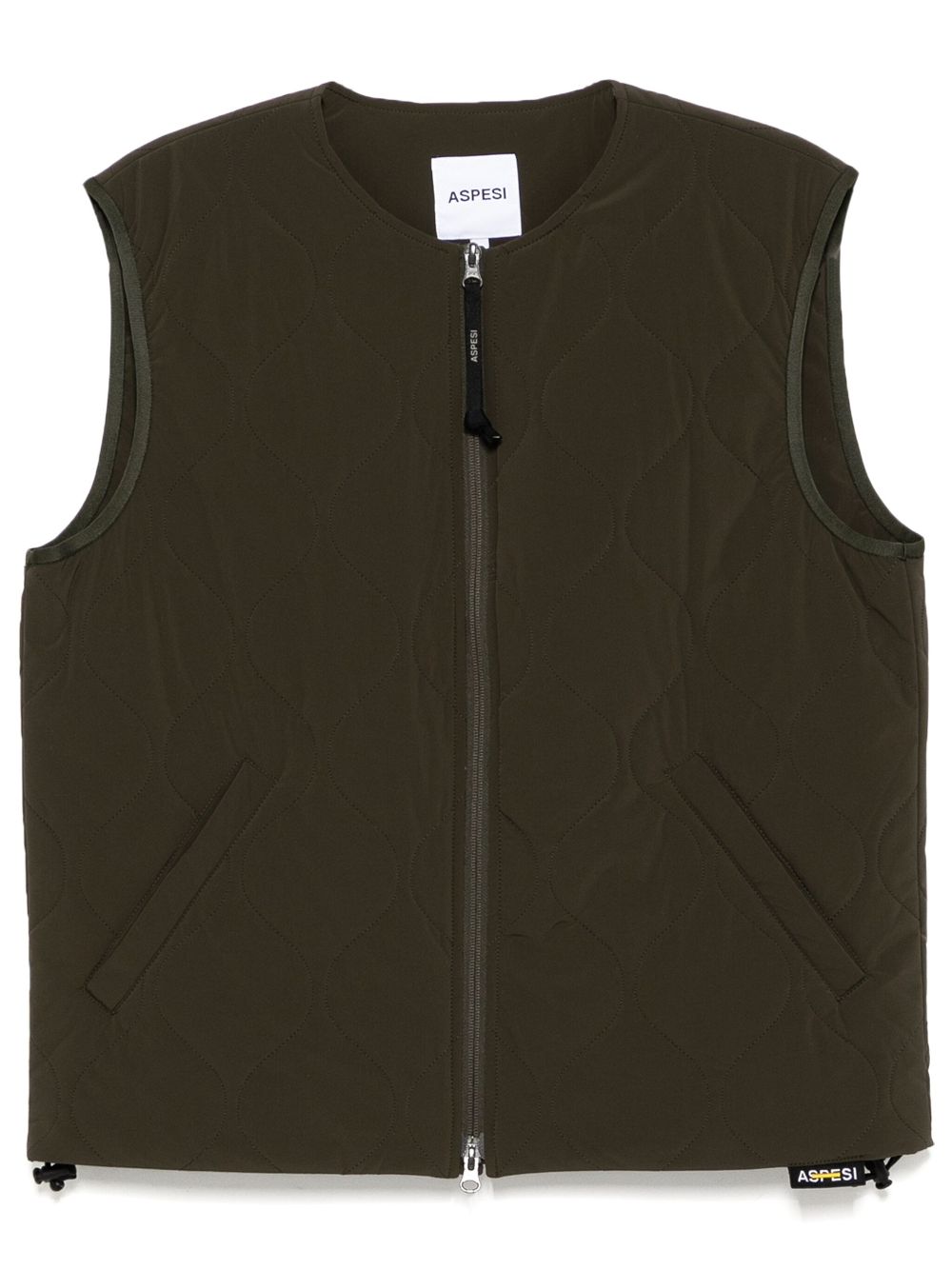 Water repellent waistcoat - Green