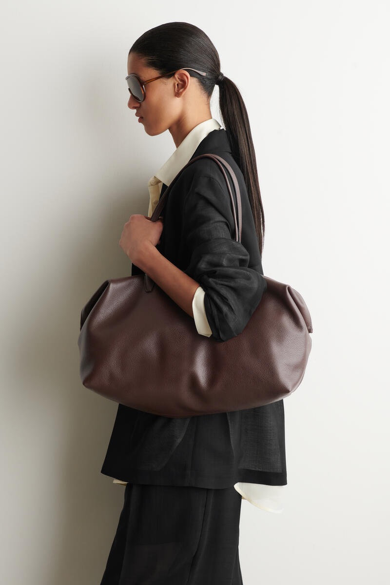 Frieze Bowling Bag - Leather