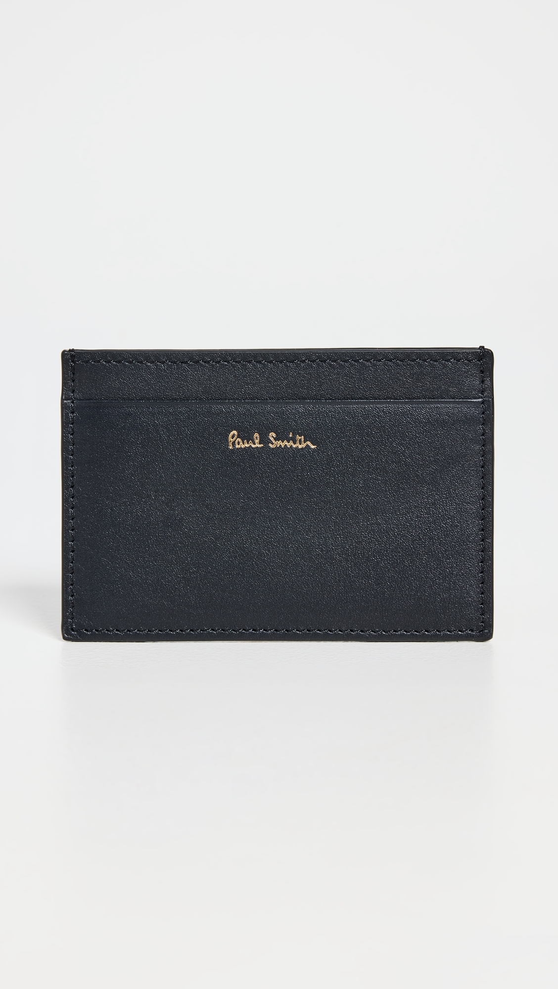 Multi Stripe Card Case Blacks One Size