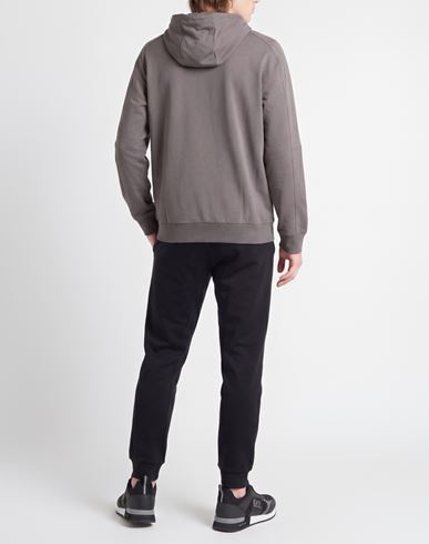 Man Sweatshirt Grey Size XL Cotton
