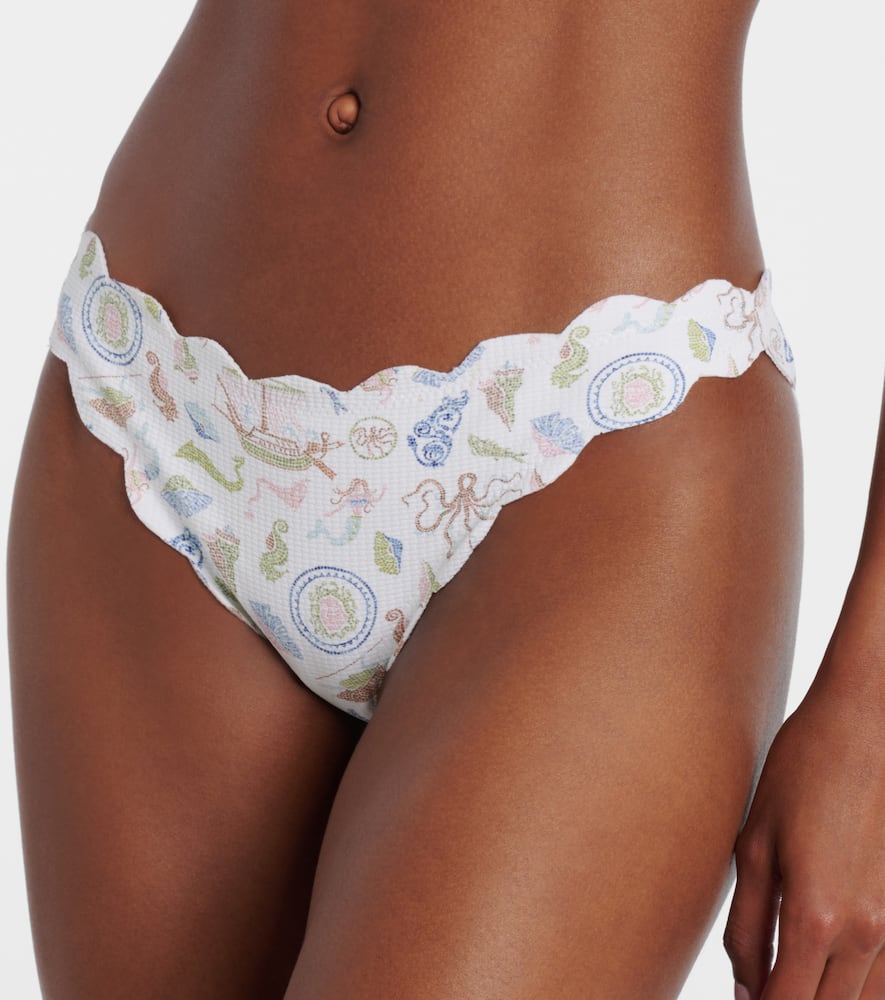 Antibes scalloped bikini bottoms