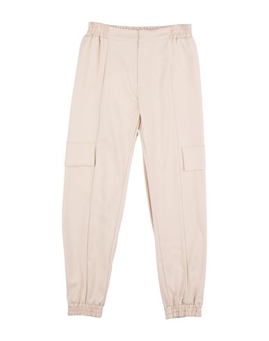 Kid Girl Pants Beige Size 16 Polyester, Viscose, Elastane