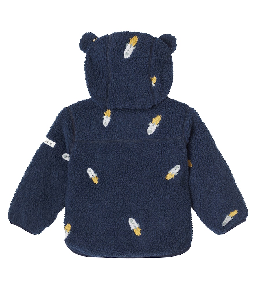 Baby Mara embroidered pile jacket
