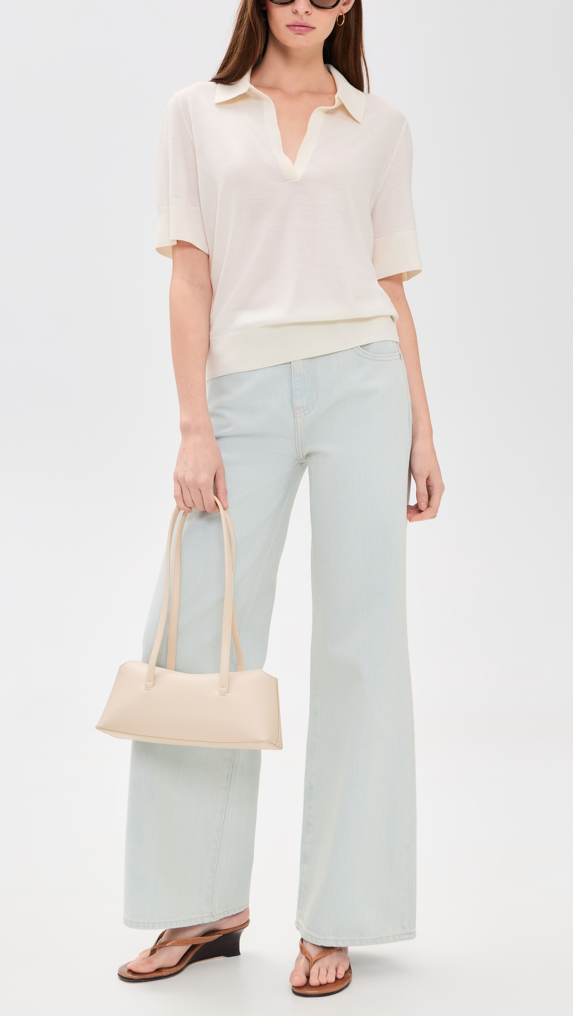 Saige Wide Leg Jeans Luminance