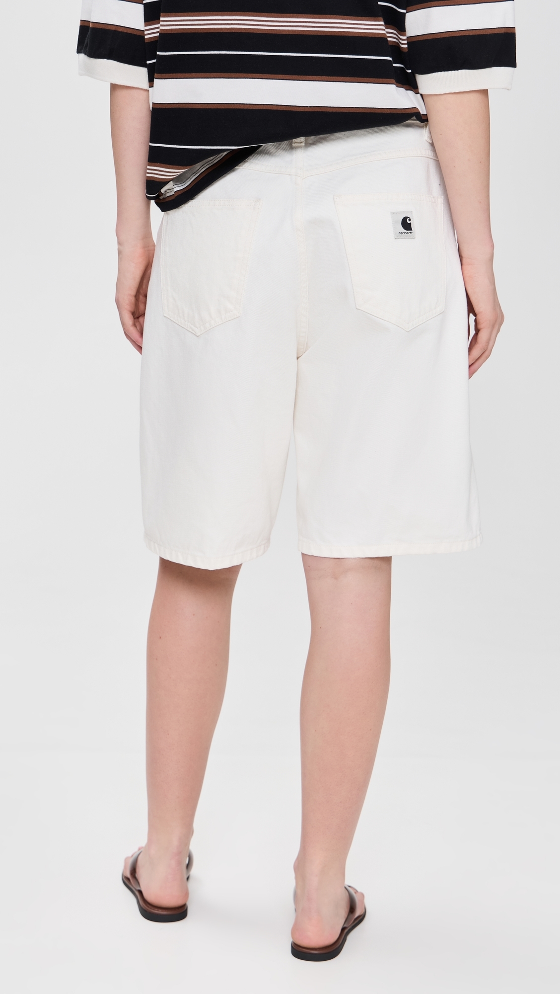 Carhartt WIP W Brandon Shorts White