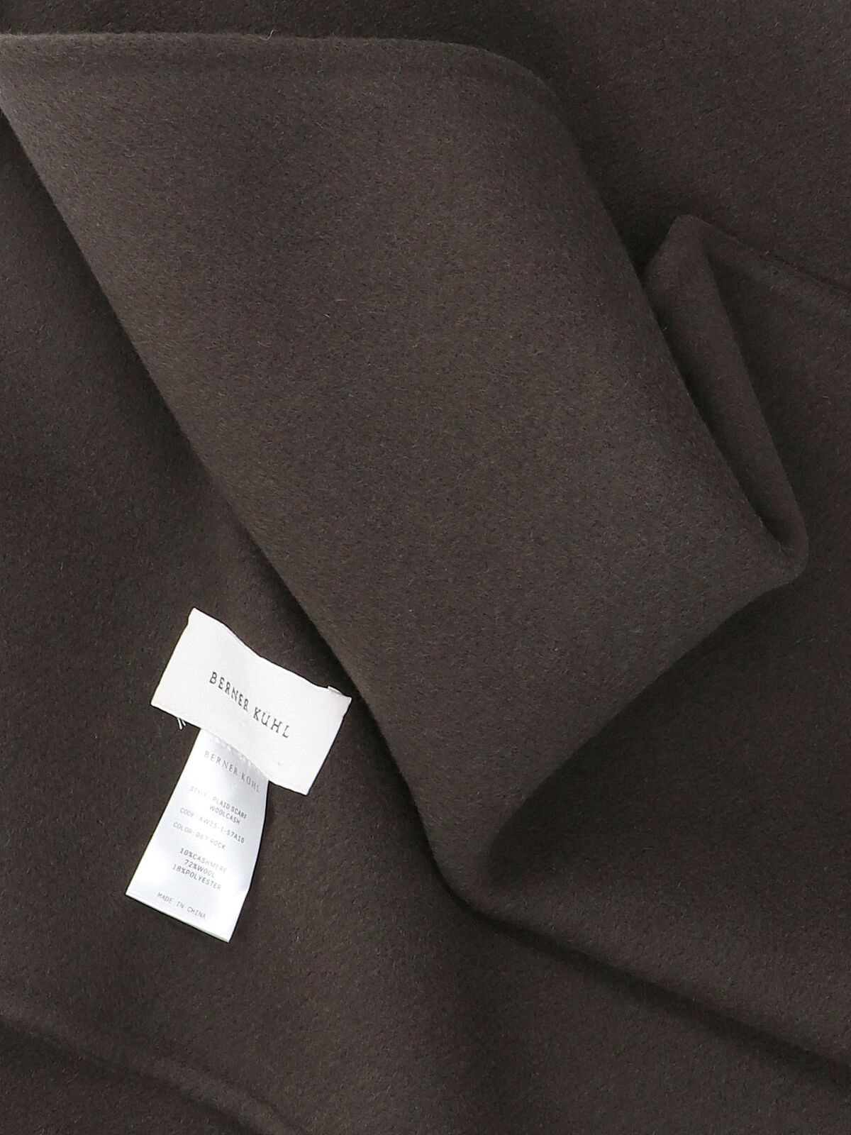 Wool And Cashmere Blend Scarf
