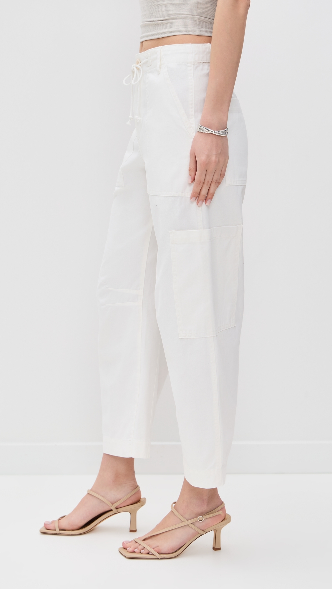 Sabrina Trousers White