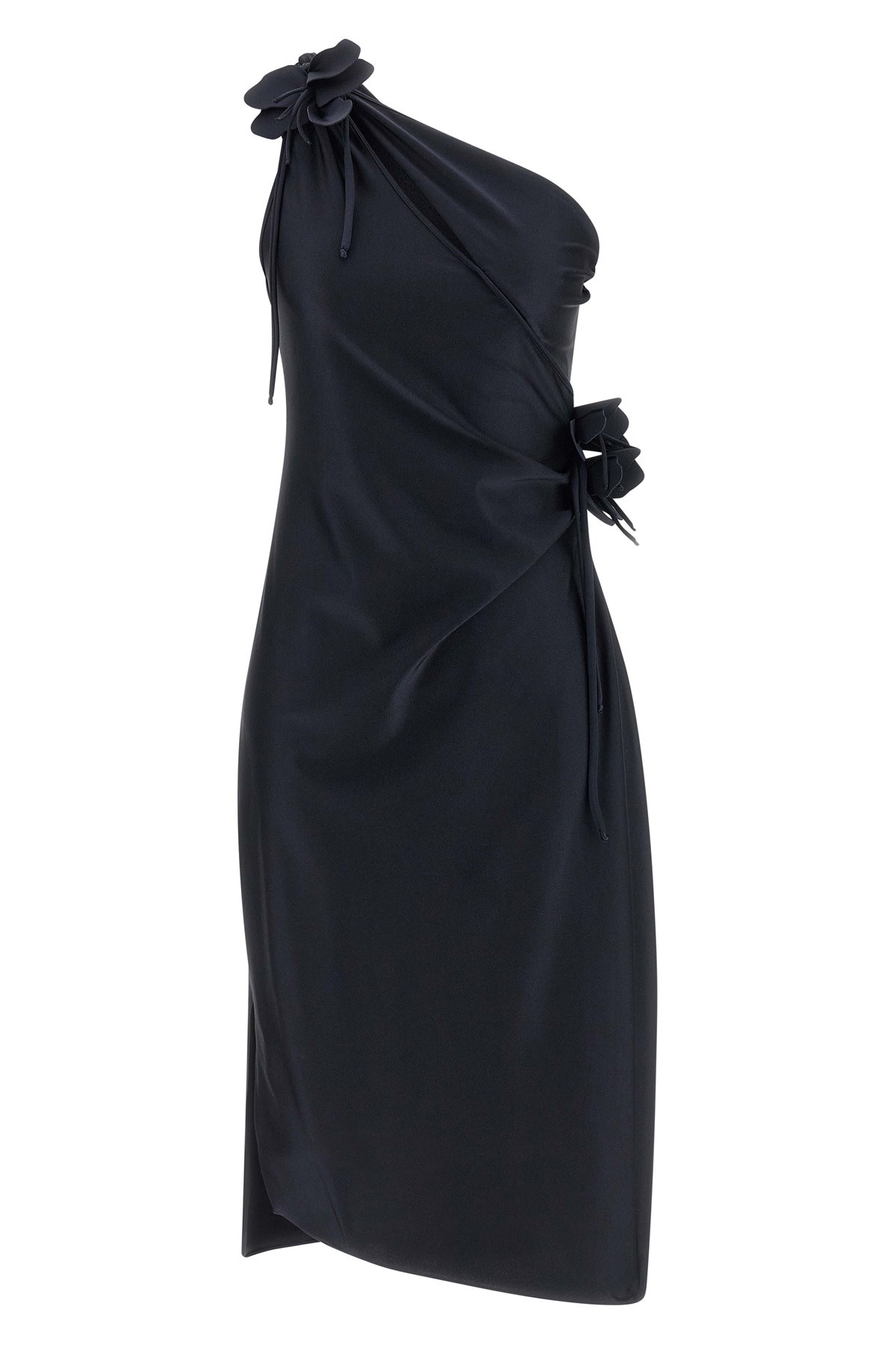 'Asymmetric Mini Flower' Dress