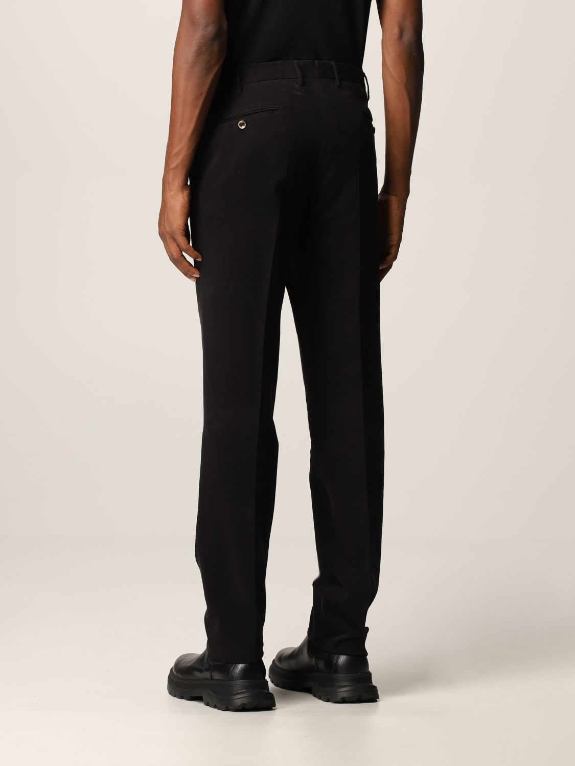 Pants Men color Black