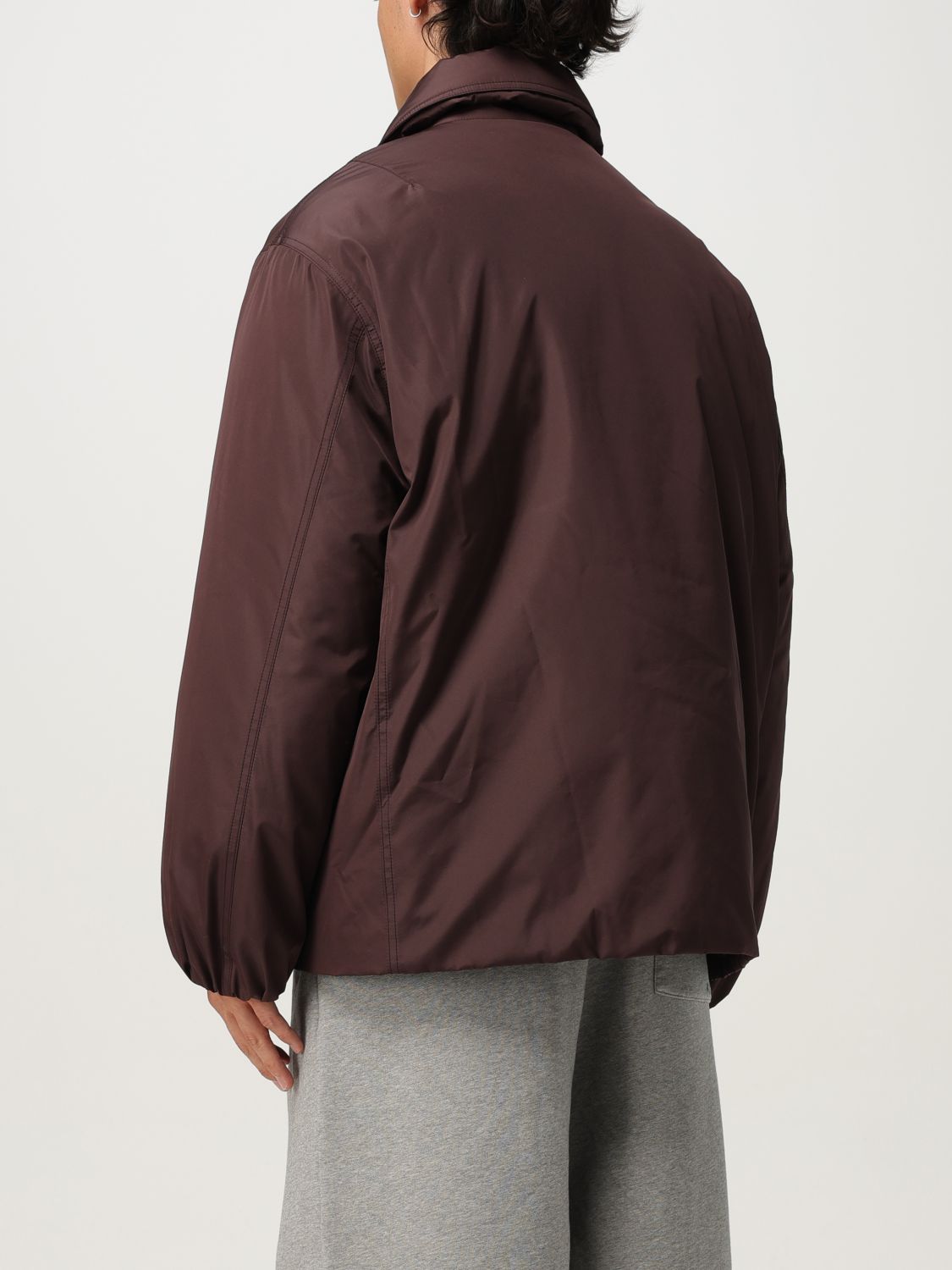 Coat Men color Brown