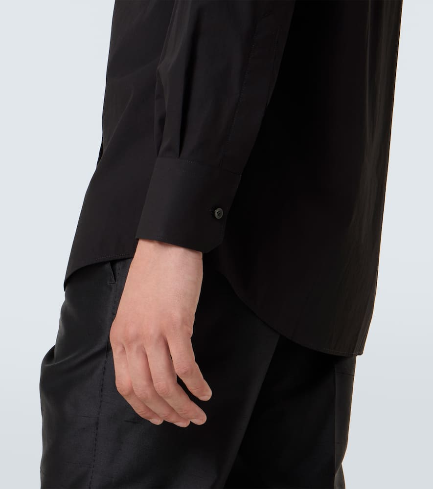 Cotton poplin shirt
