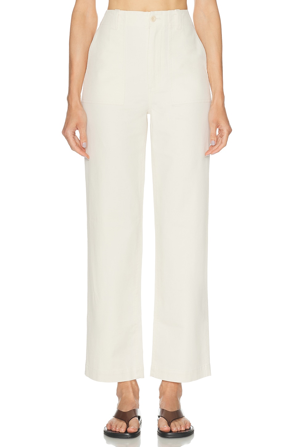 Jenni Kayne Beck Trouser in Ivory