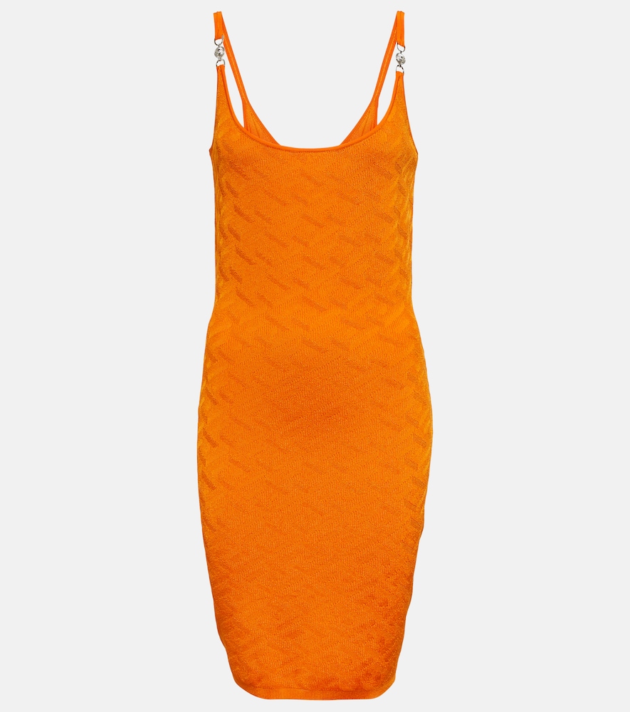 Medusa '95 La Greca jacquard minidress