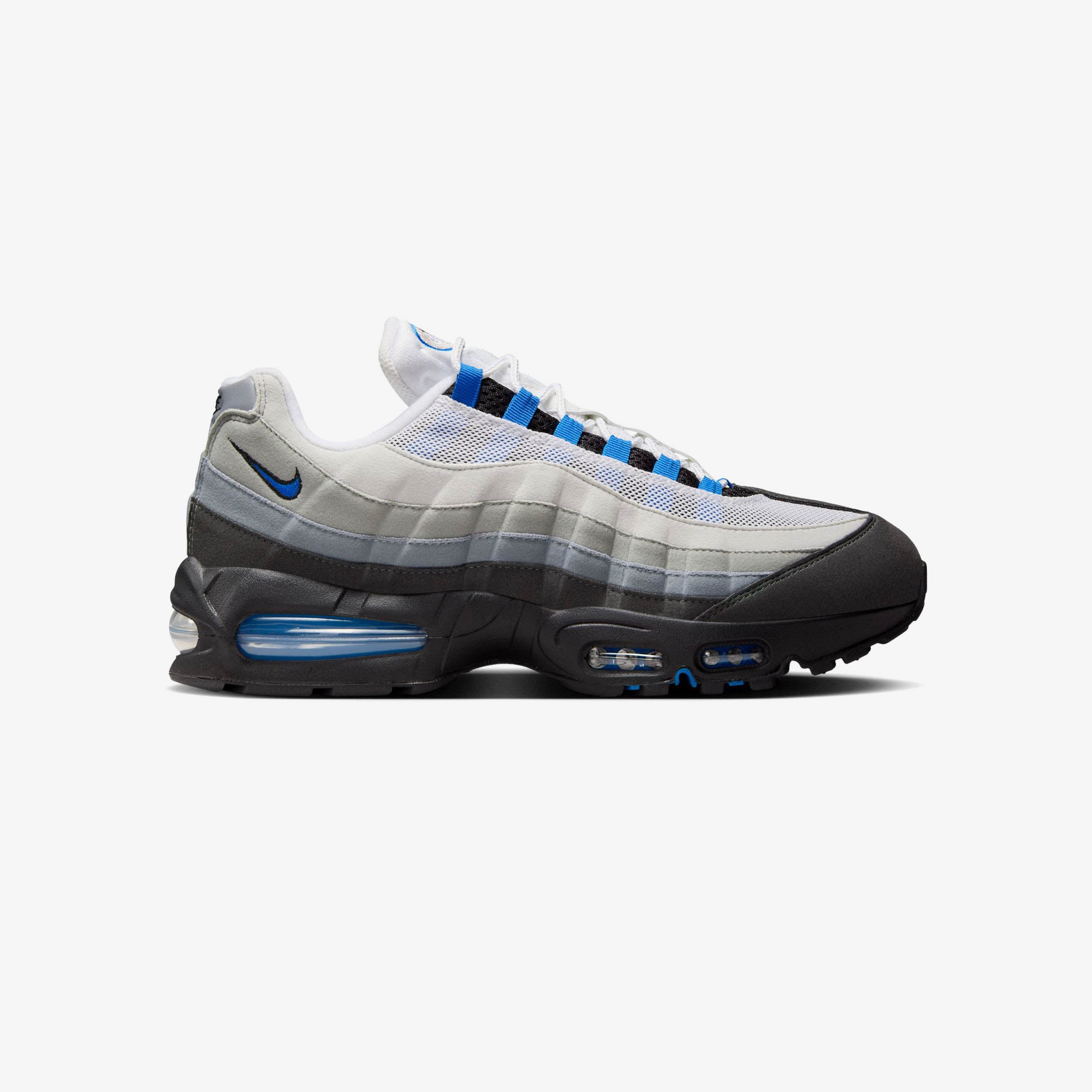 Nike Air Max 95 Big Bubble - WHITE/BLUE SPARK-NEUTRAL GREY - unisex