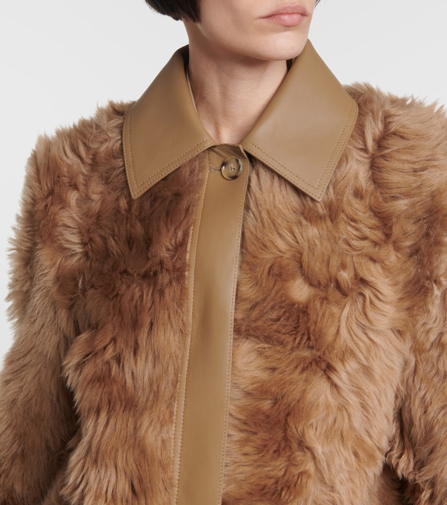 Shearling coat