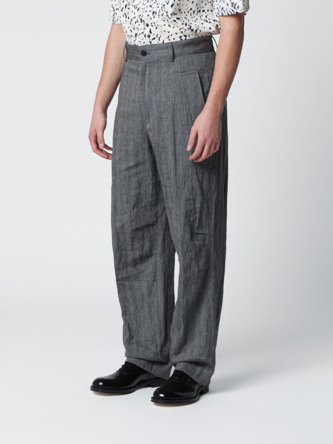 Pants Men color Black